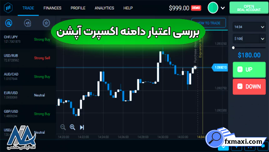 کلاهبرداری اکسپرت آپشنآیا اکسپرت آپشن معتبر است؟ بررسی اعتبار دامنه اکسپرت آپشن