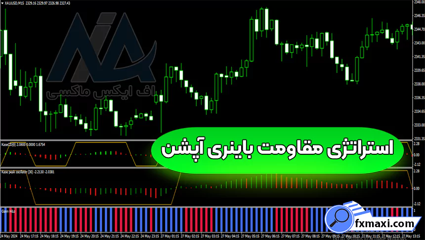 بررسی استراتژی مقاومت باینری آپشن ⌛دریافت نقاط خرید و فروش