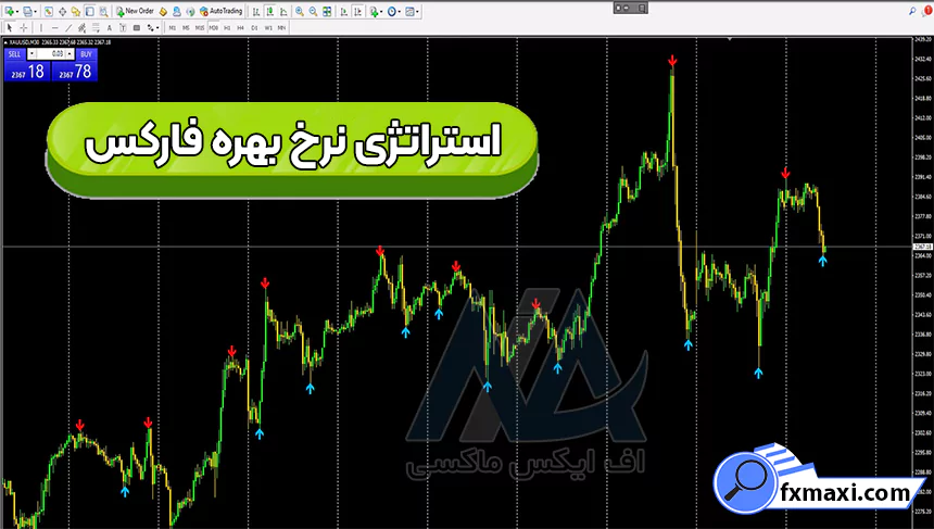 آموزش استراتژی نرخ بهره فارکس ✅معامله بر روی جفت ارزها