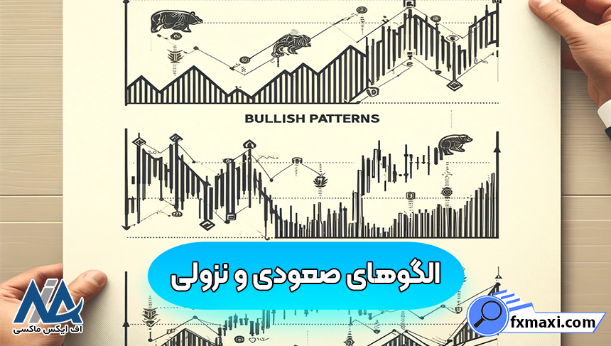 معرفی الگوهای صعودی نزولیالگوهای فارکس الگوهای کنج صعودی و نزولی