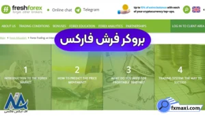 بررسی بروکر فرش فارکس (FreshForex) 🟠انواع حساب های معاملاتی فرش فارکس!