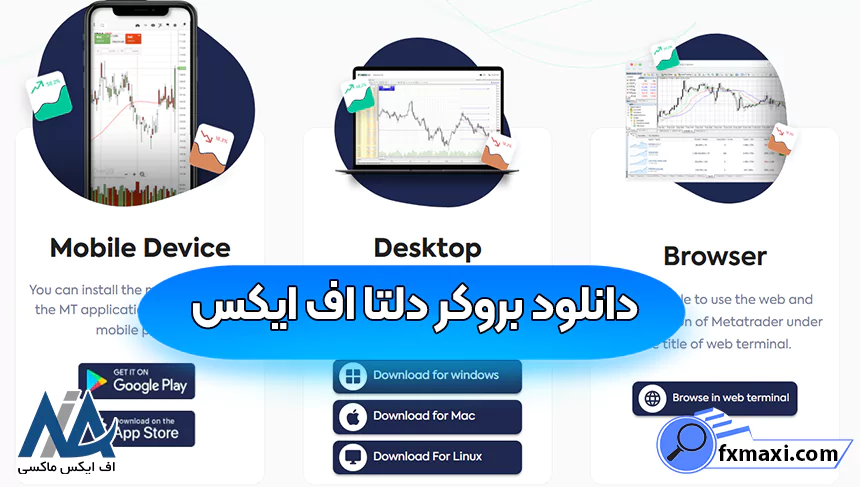 دانلود و نصب دلتا اف ایکس، دانلود بروکر دلتا اف ایکس برای متاتریدر، دانلود بروکر دلتا اف ایکس