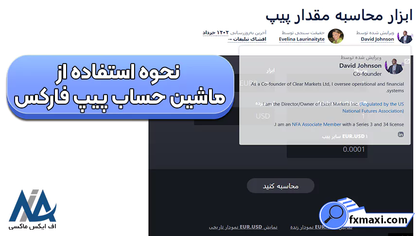 ماشین حساب پیپ فارکس، استفاده از ماشین حساب پیپ فارکس