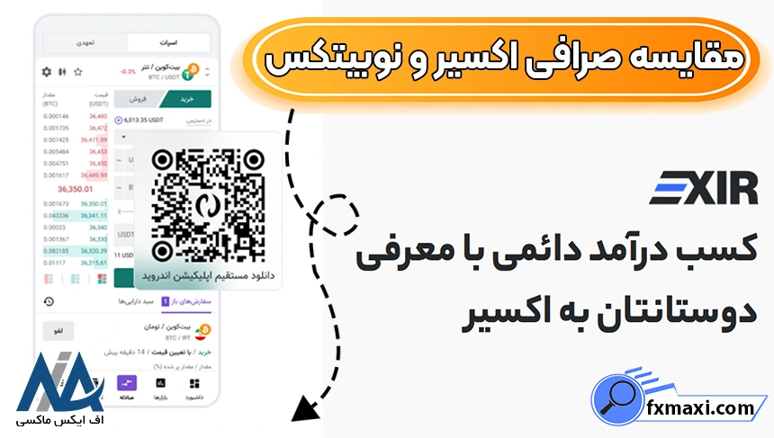 صرافی نوبیتکس یا اکسیر، صرافی اکسیر یا نوبیتکس