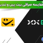 مقایسه صرافی بیت پین و تبدیل 🟣بررسی تفاوت های تبدیل و بیت پین برای انتخاب بهتر!