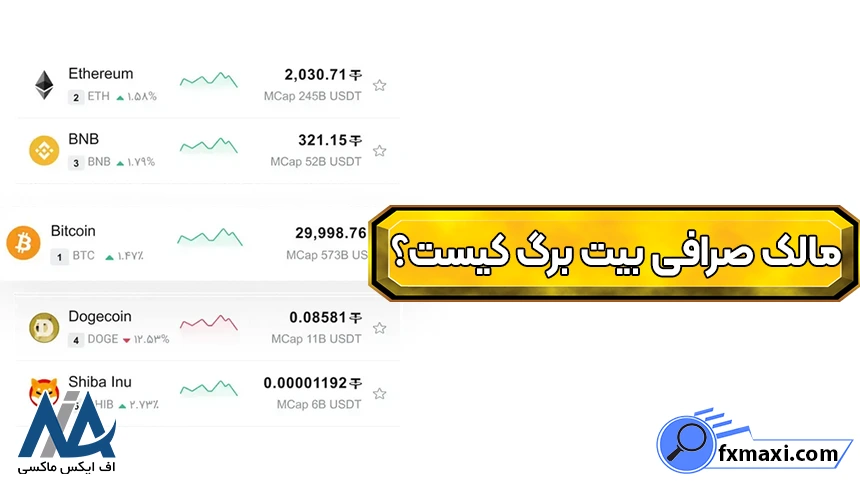 مدیرعامل صرافی بیت برگ، بنیان‌گذار صرافی بیت برگ، مالک صرافی بیت برگ